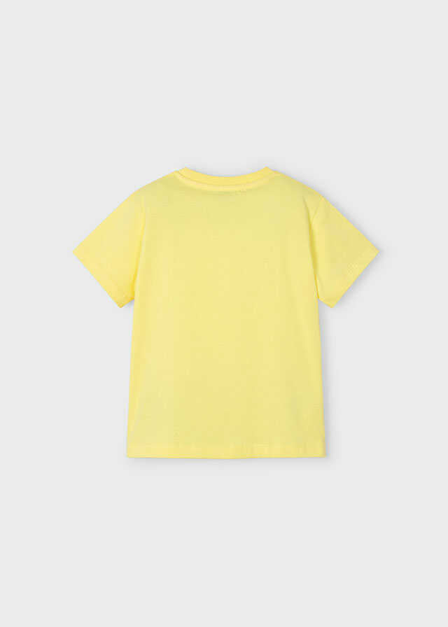 Conj. 3 pcs Camiseta tirantes con Camiseta m/c paisaje y Bañador bermuda