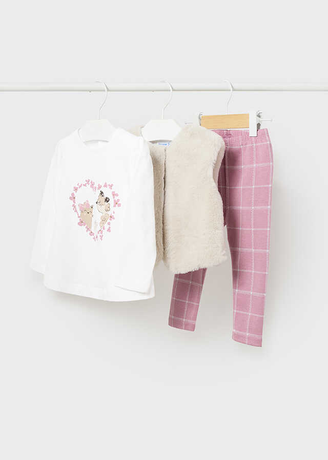 Conj. 3 piezas chaleco