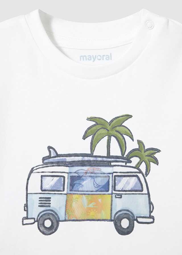 Conj. bañador con bucket y Camiseta m/c play lenticular