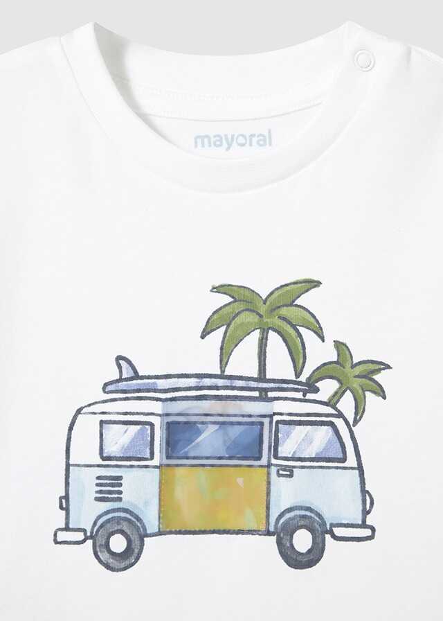 Conj. bañador con bucket y Camiseta m/c play lenticular
