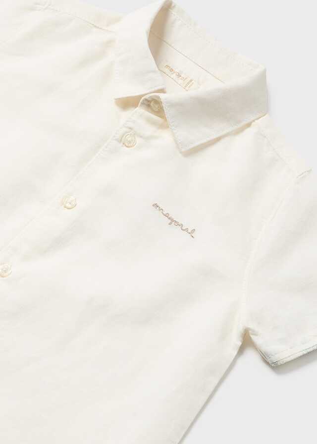 Conj. bermuda lino vestir