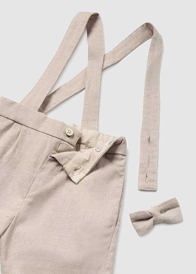 Conj. bermuda vestir 3 piezas