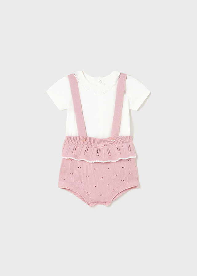 Conj. bombacho con tirantes