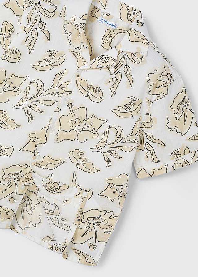 Conj. Camisa m/c resort y Bermuda estampada