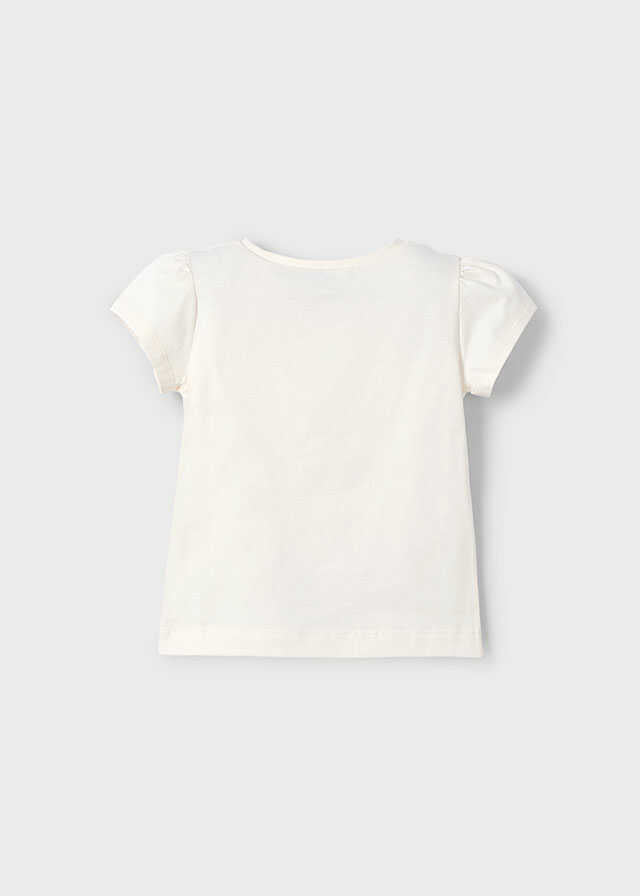 Conj. Camiseta m/c chaleco y Falda bordado