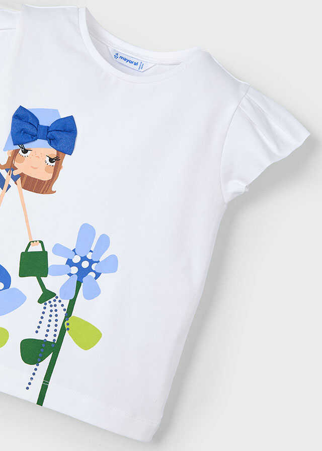 Conj. Camiseta m/c y Pantalon corto estampado