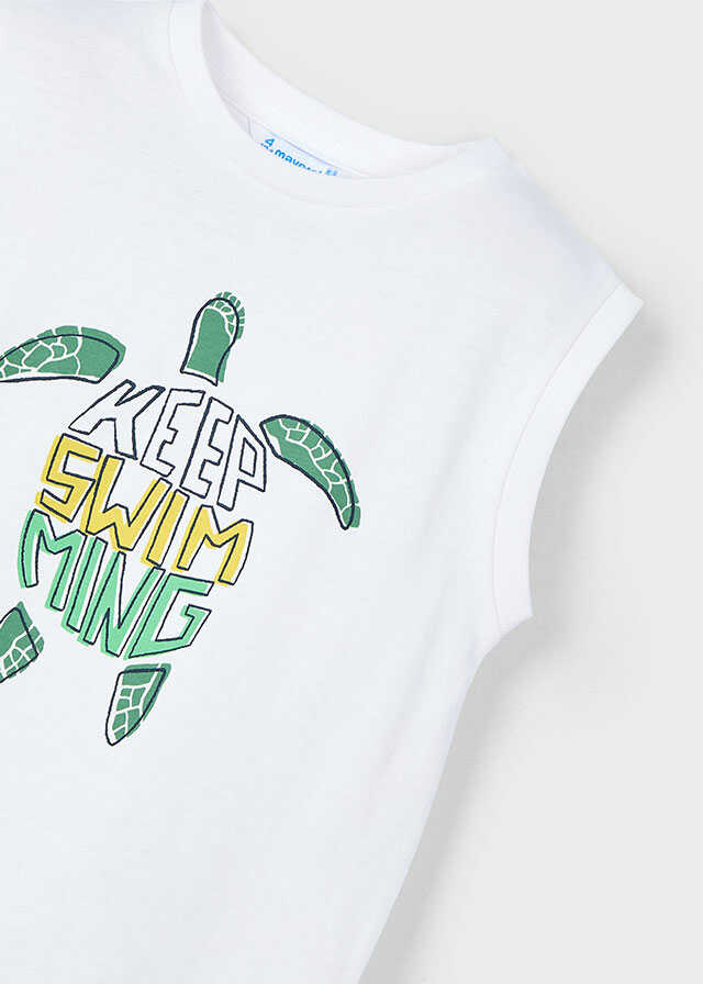 Conj. Camiseta tirantes y Bañador bermuda