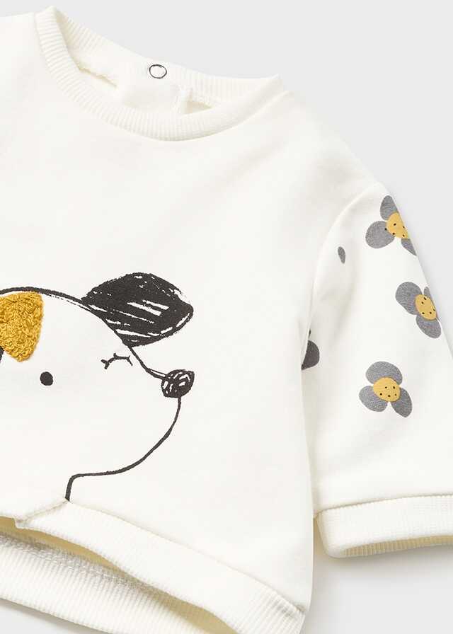 Conj. falda punto y leotardo