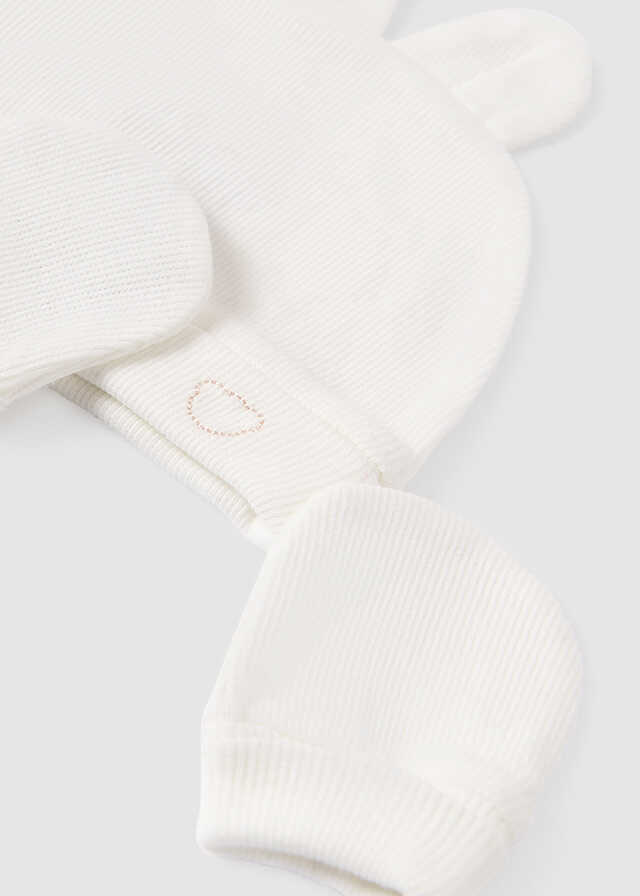 Conj. gorro y manoplas