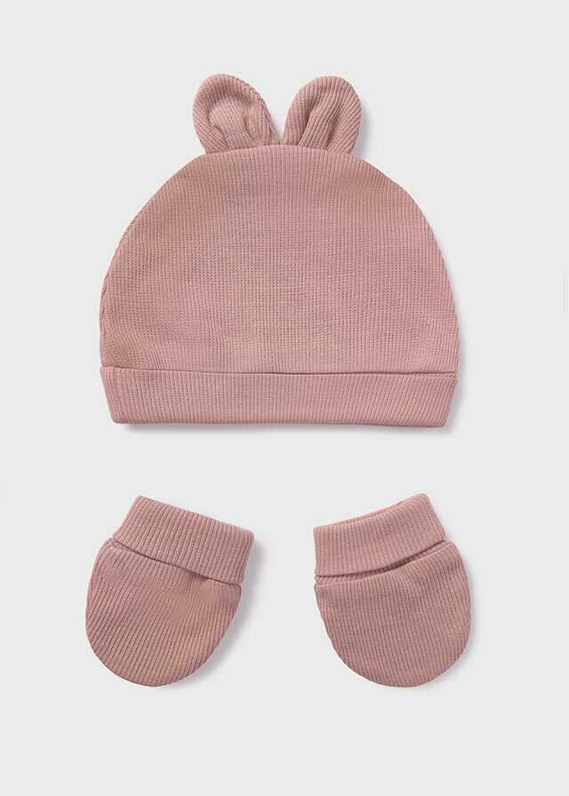 Conj. gorro y manoplas