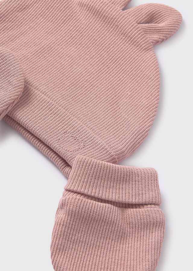 Conj. gorro y manoplas