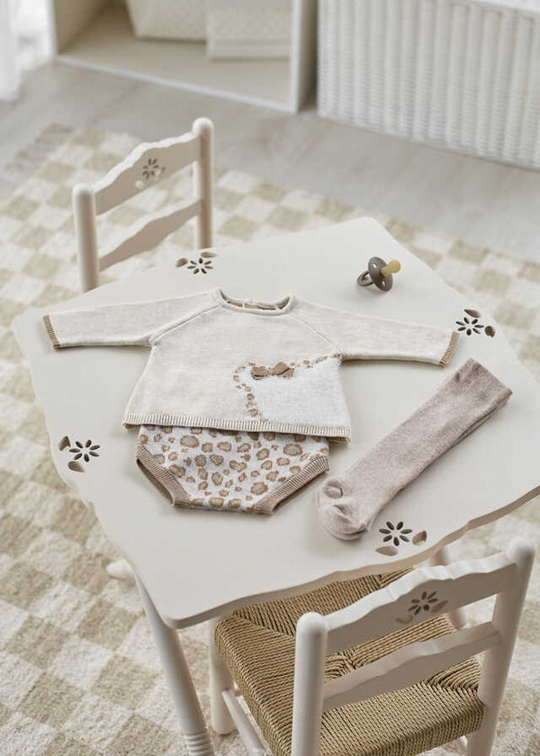 Conj. jersey tricot y leotard