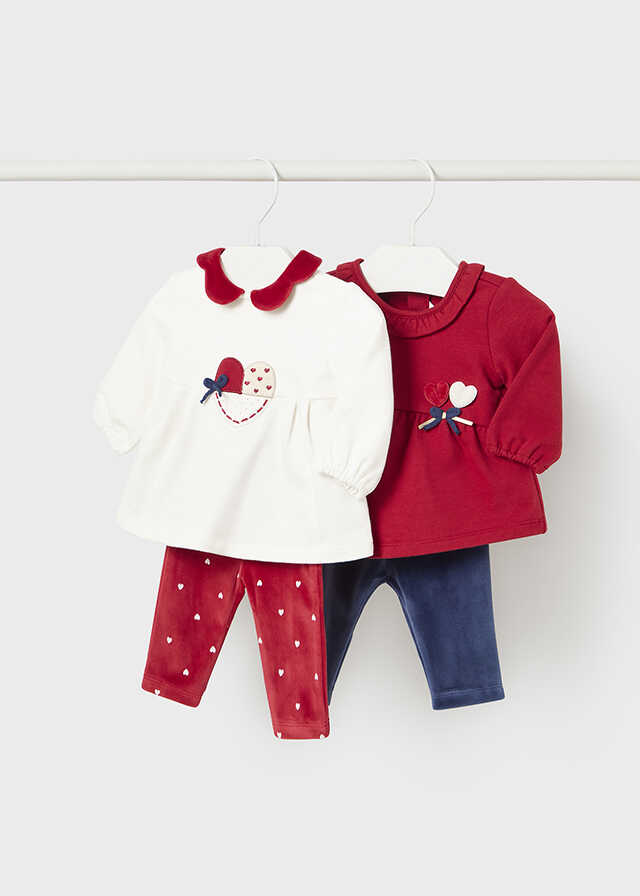 Conj. leggings 4 piezas