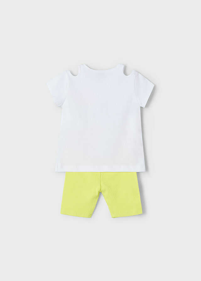 Conj. leggings ciclista cutou