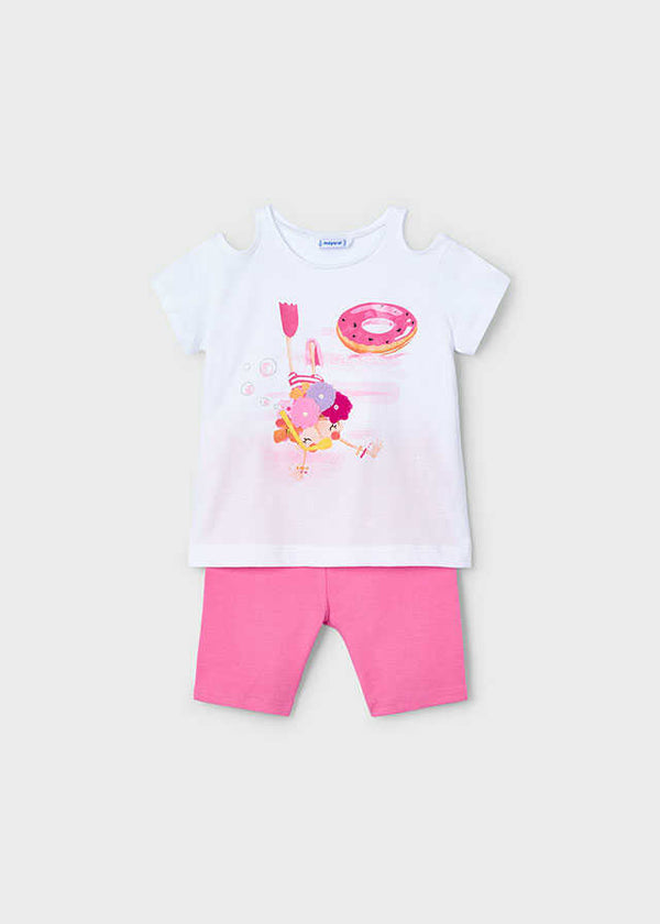 Conj. leggings ciclista cutou