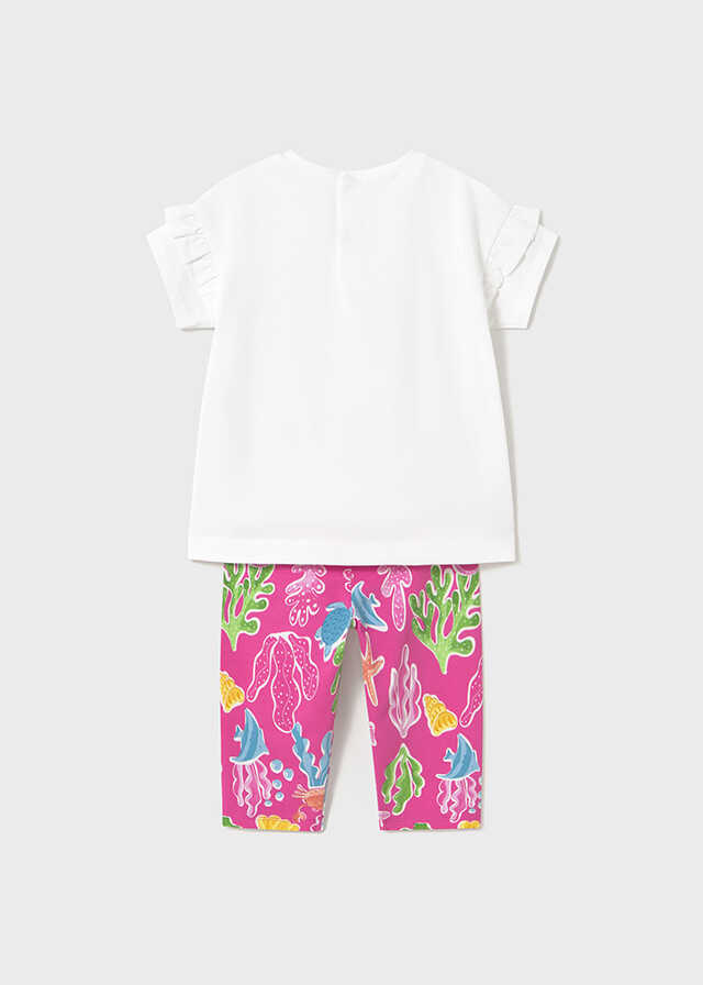 Conj. leggings estampado