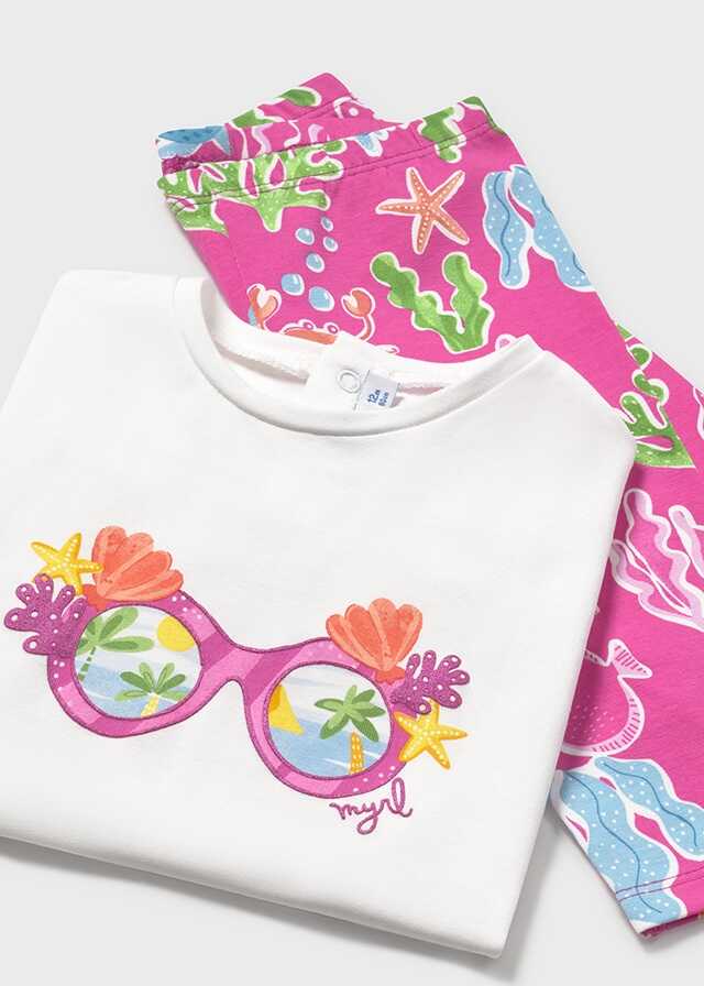 Conj. leggings estampado