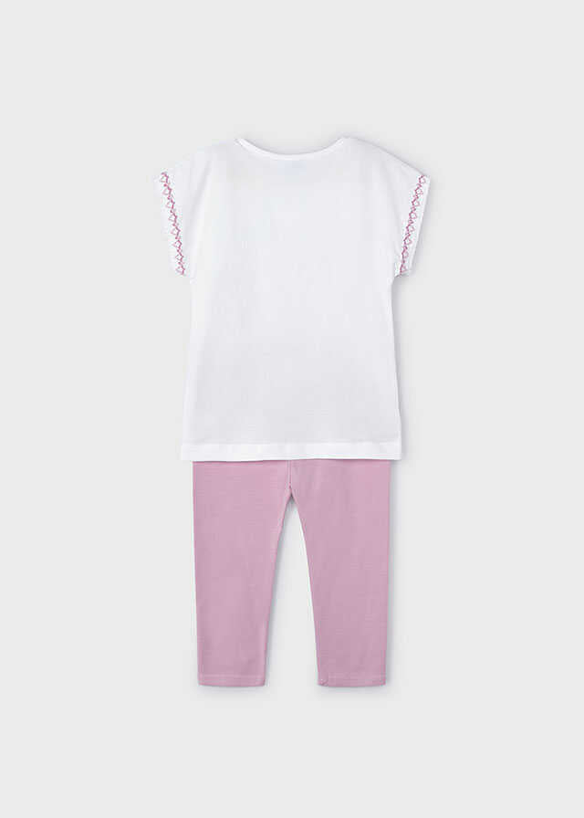 Conj. leggings fornituras