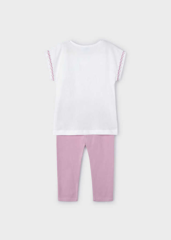 Conj. leggings fornituras