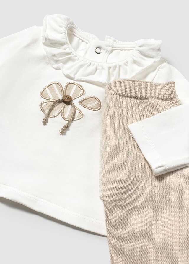 Conj. pantalon 3 piezas tricot