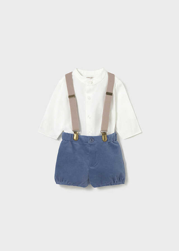 Conj. pantalon camisa tirante