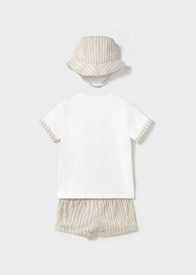 Conj. pantalon camiseta gorro