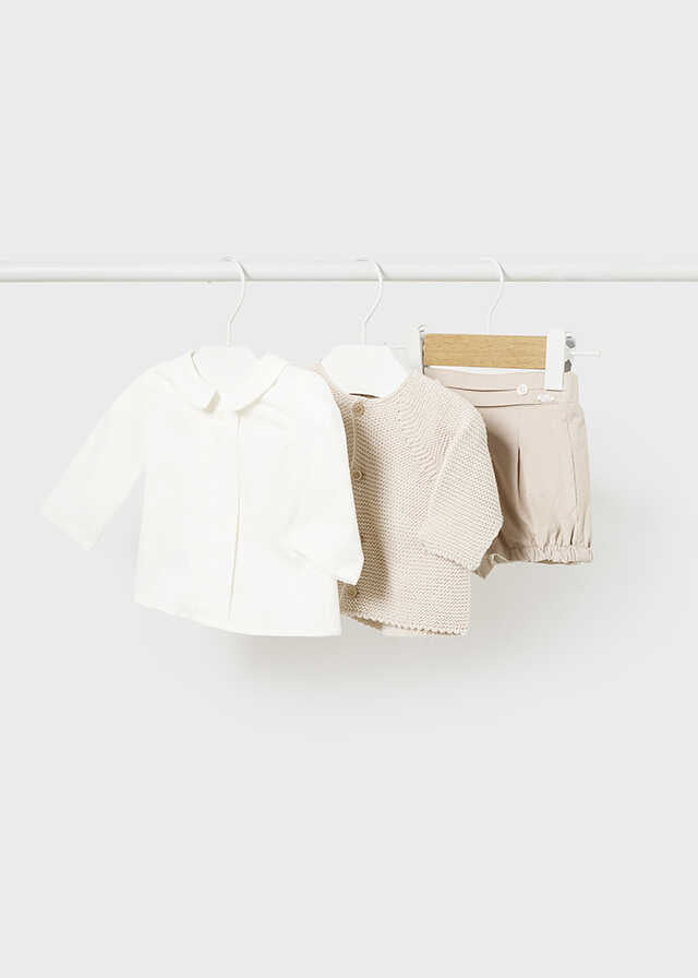 Conj. pantalon corto