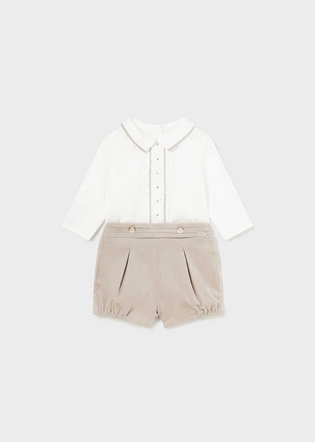 Conj. pantalon corto