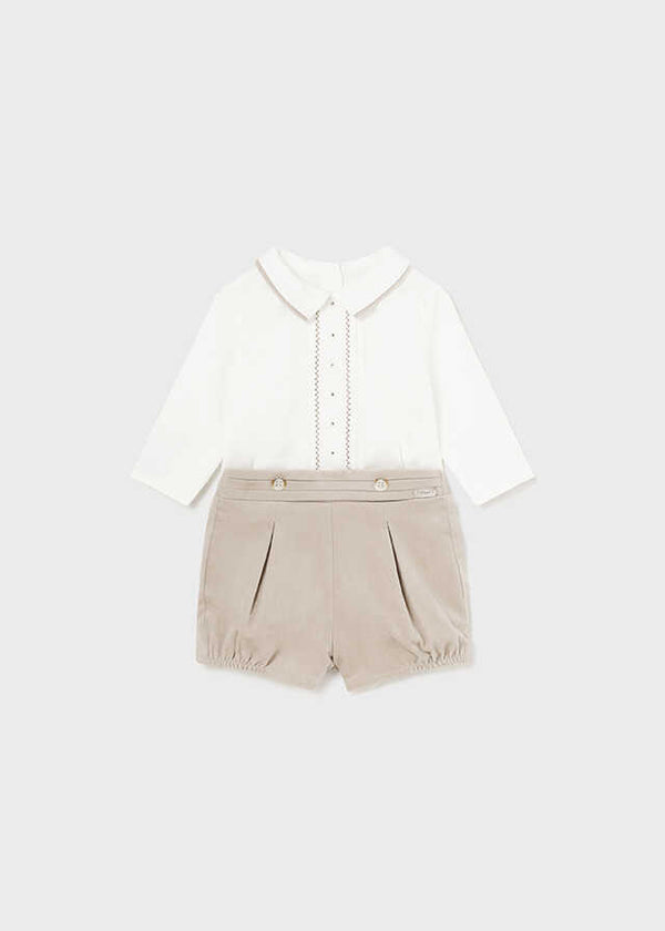 Conj. pantalon corto