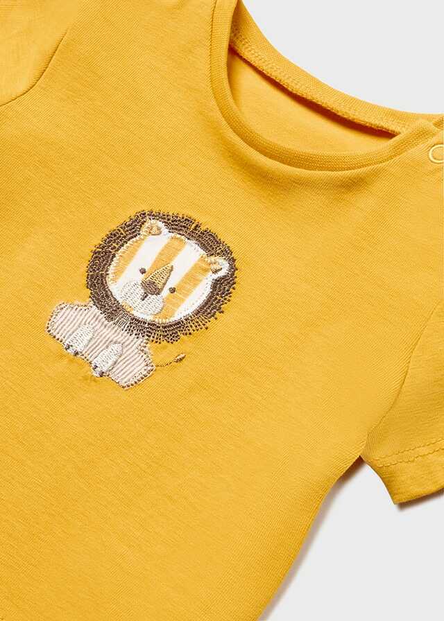 Conj. pantalón corto camiseta