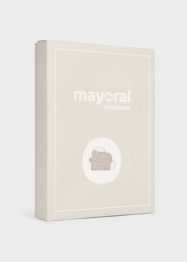 Conj. pantalón corto tricot