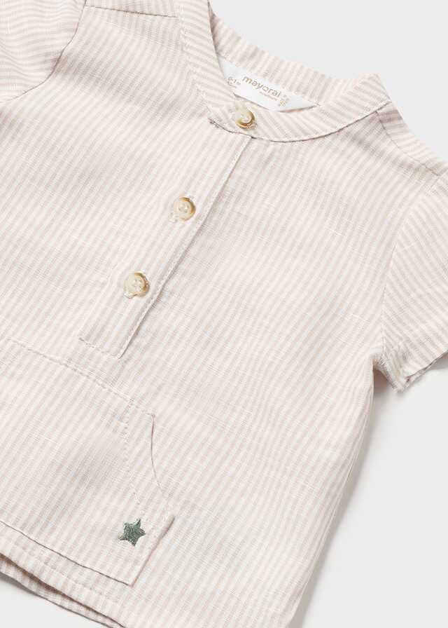 Conj. pantalon corto y camisa