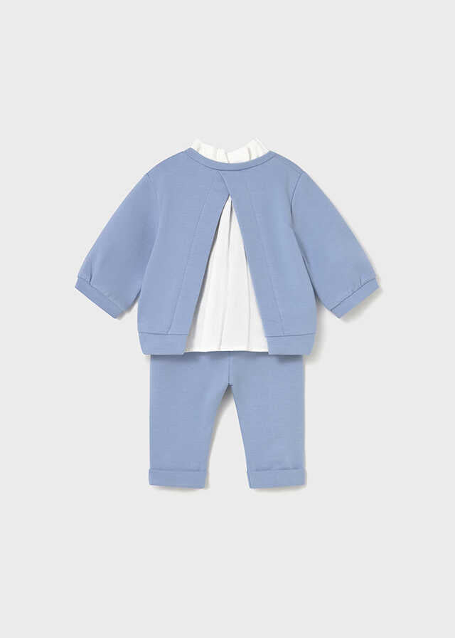 Conj. pantalon felpa