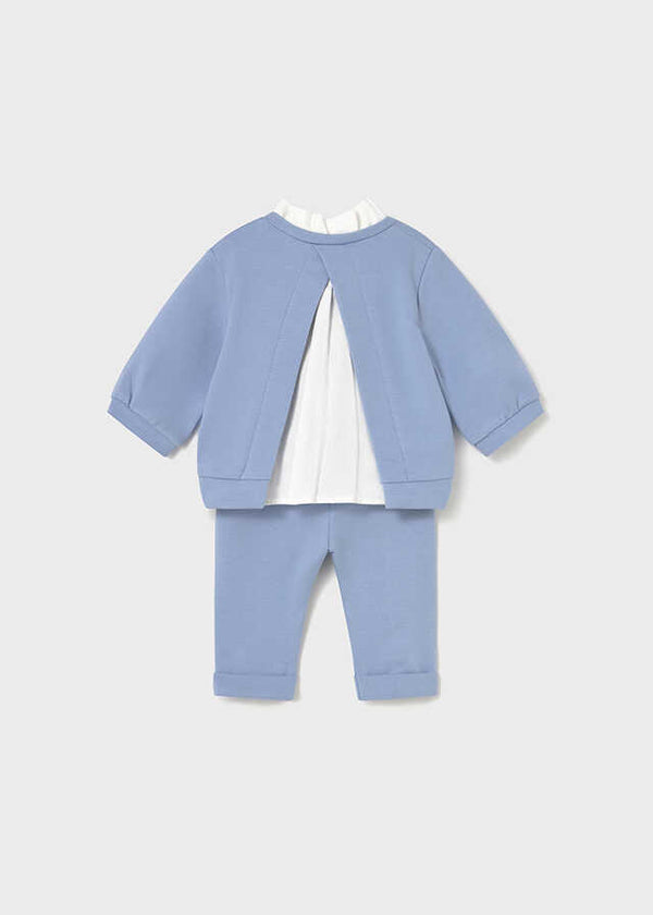 Conj. pantalon felpa