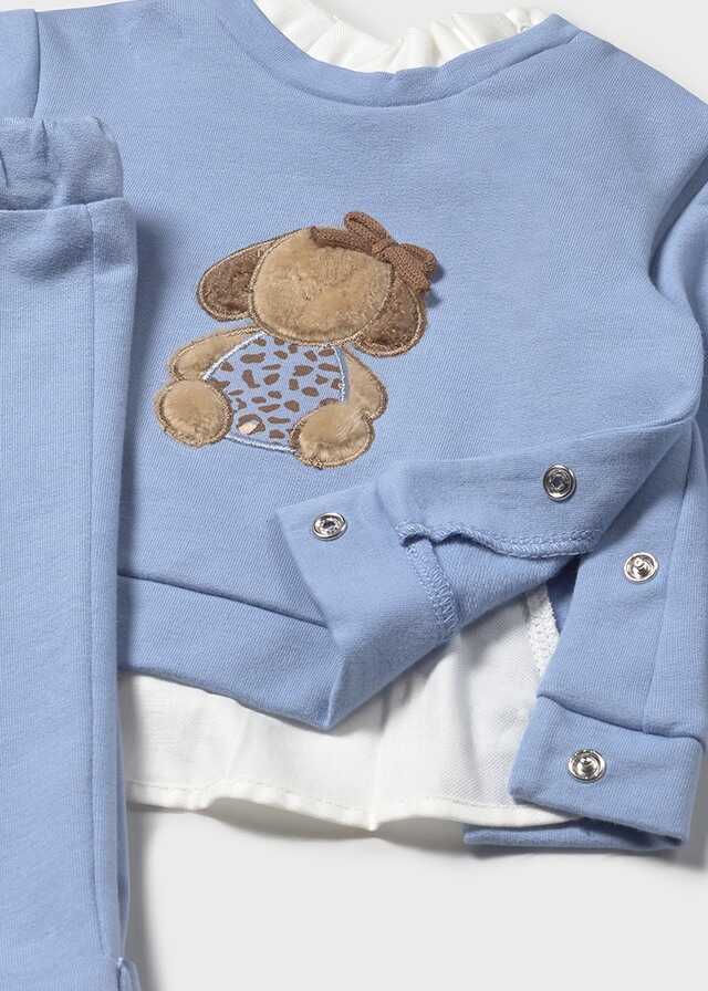 Conj. pantalon felpa