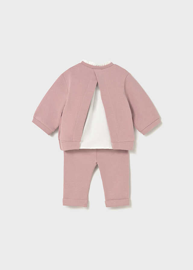 Conj. pantalon felpa