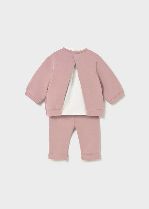 Conj. pantalon felpa