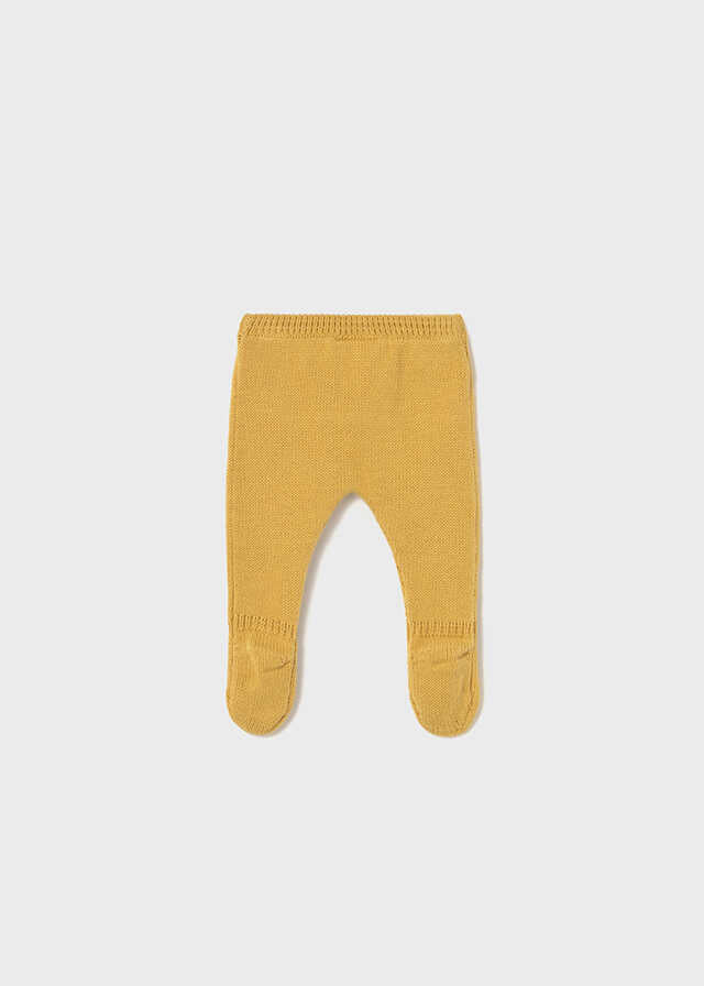 Conj. polaina 3 piezas tricot