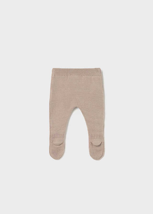 Conj. polaina 3 piezas tricot