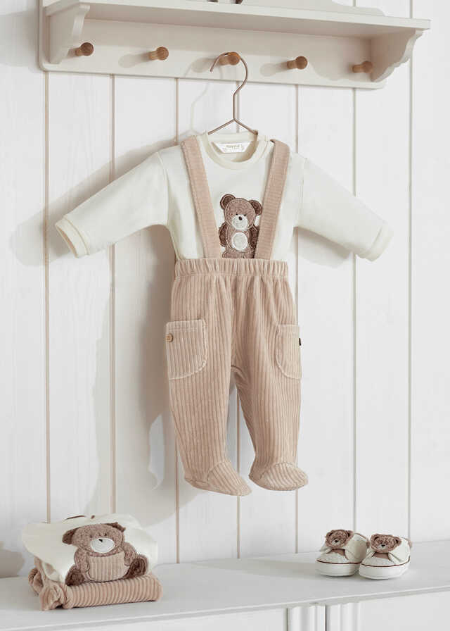 Conj. polaina con tirantes