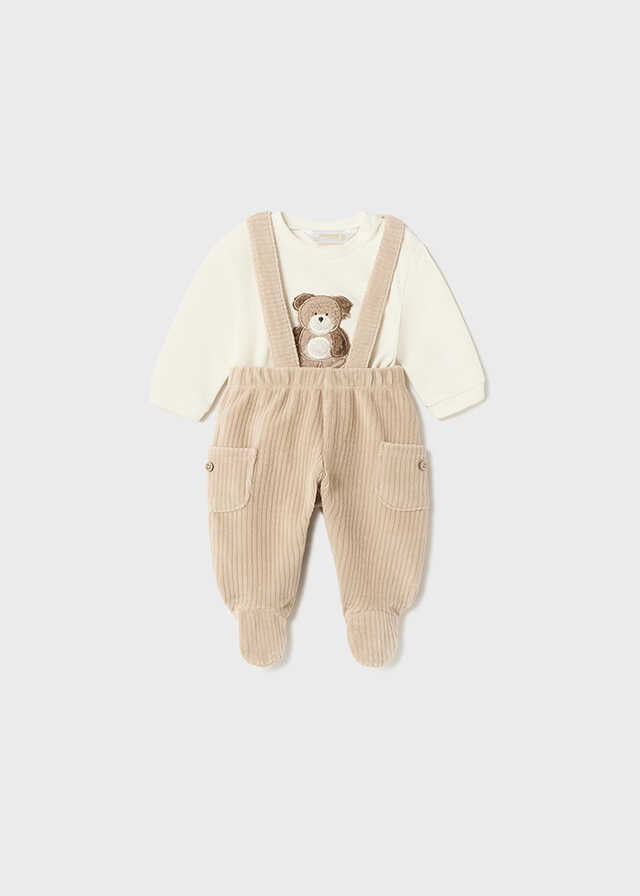 Conj. polaina con tirantes