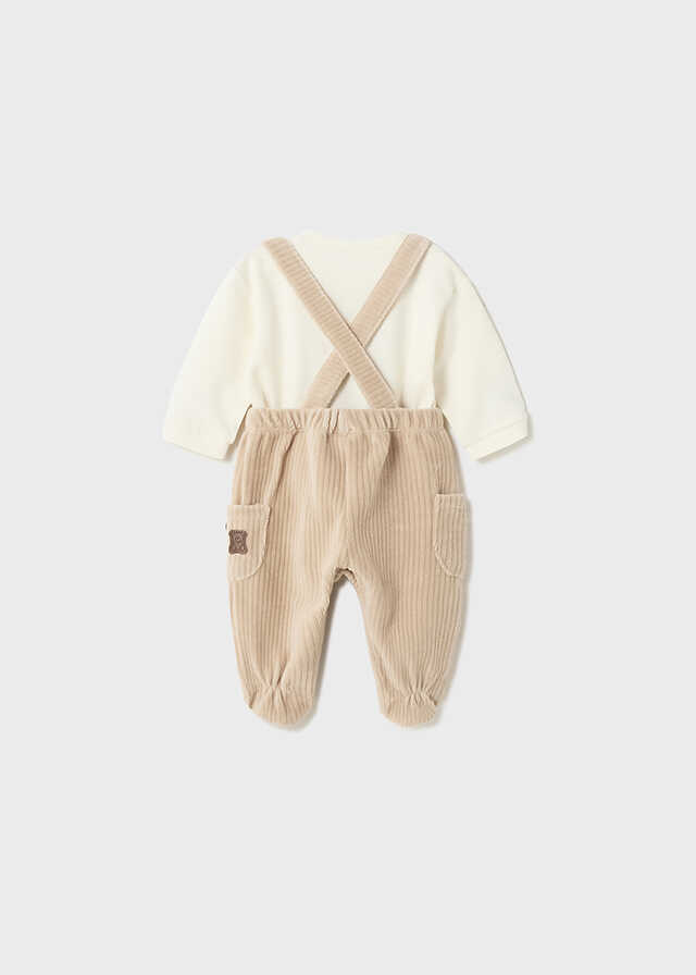 Conj. polaina con tirantes