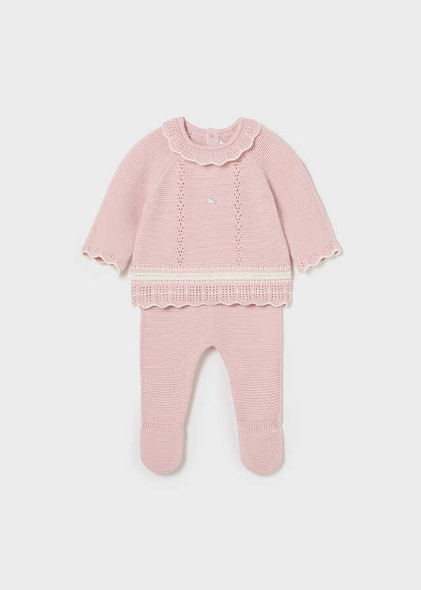 Conj. polaina tricot