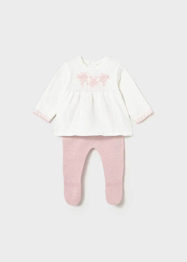 Conj. polaina tricot