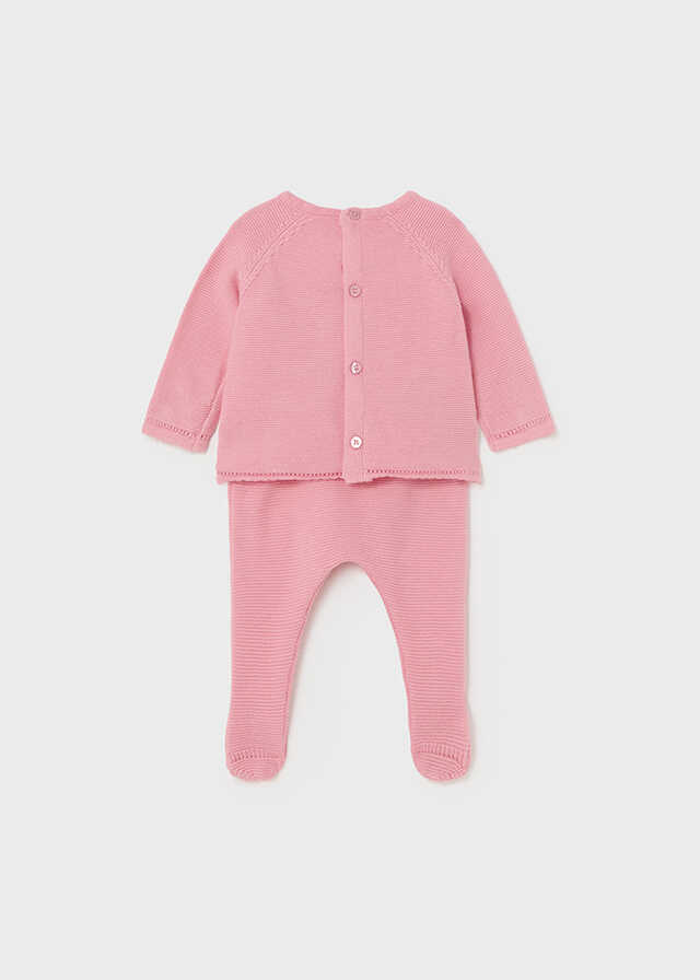 Conj. polaina tricot