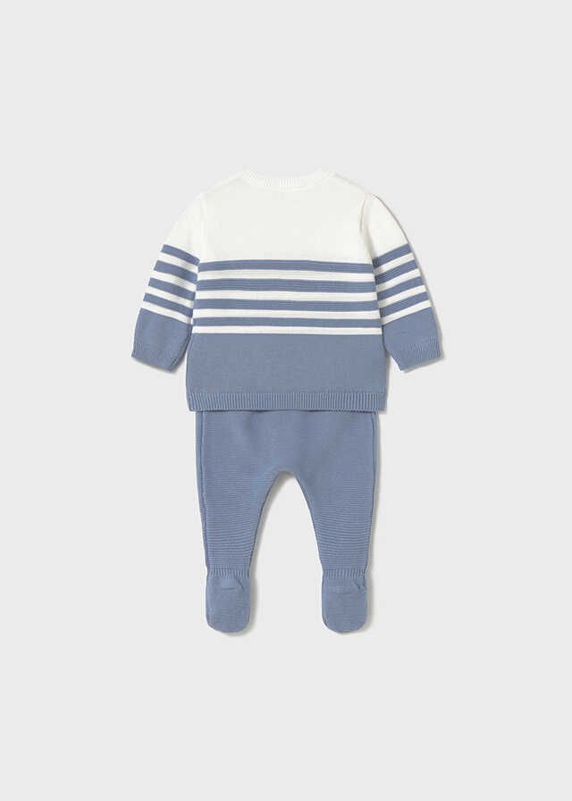 Conj. polaina tricot