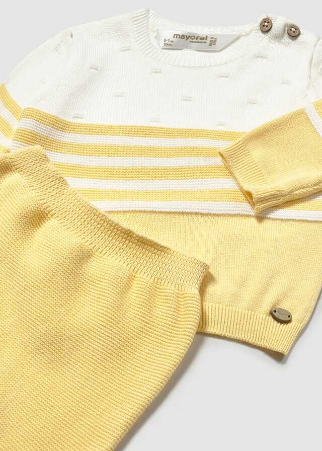 Conj. polaina tricot