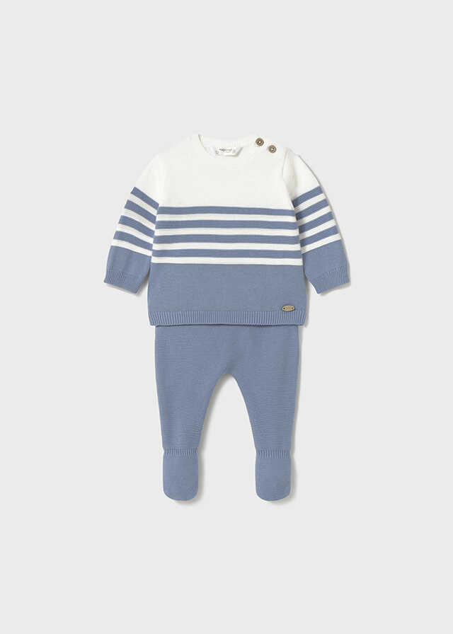 Conj. polaina tricot