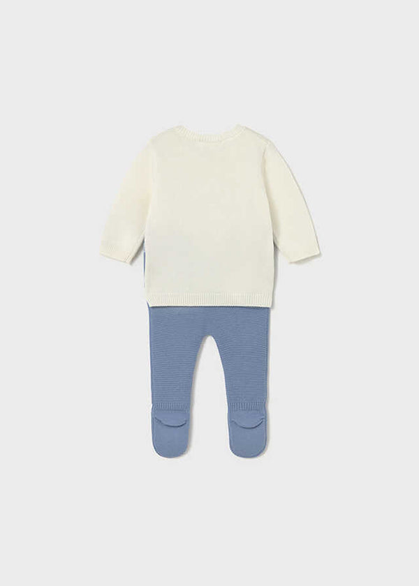 Conj. polaina tricot
