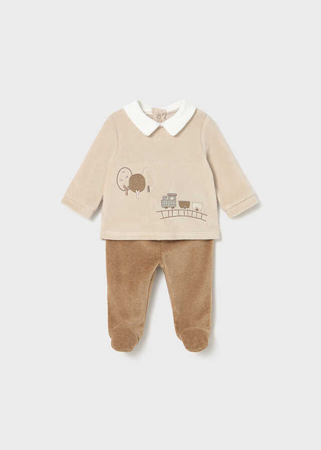 Conj. polaina tundosado cuell